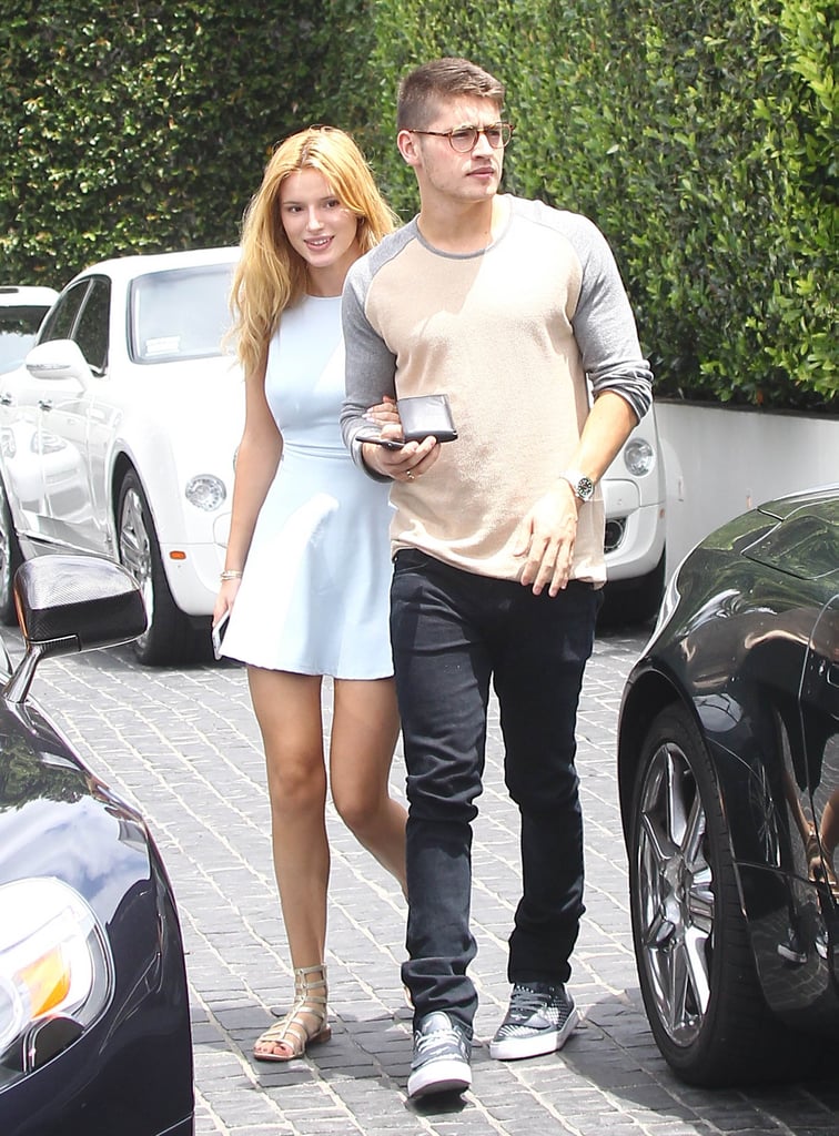Bella Thorne and Gregg Sulkin's Lunch Date July 2015