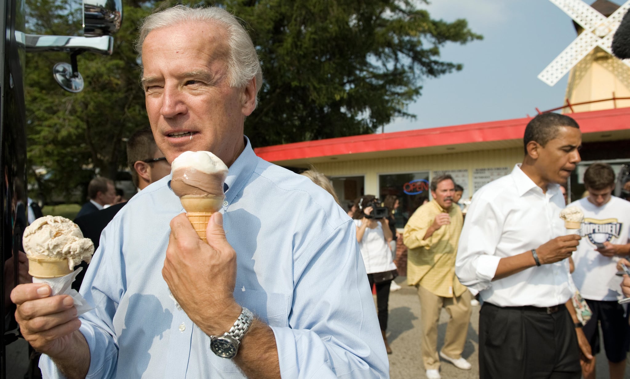 Joe Biden Getting His Own Ice Cream Flavor Popsugar Food