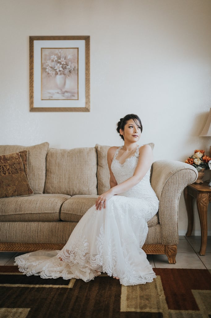 Elegant Wedding Reception With Blush and Gray Colors