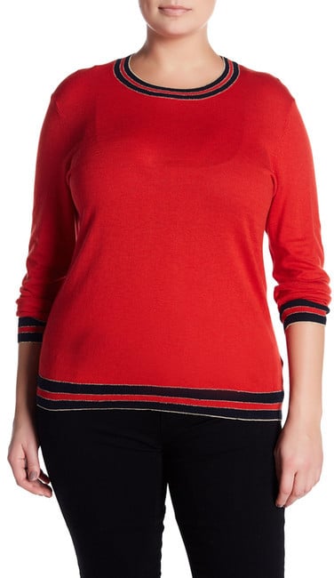 Joe Fresh Metallic Stripe Sweater | 37 
