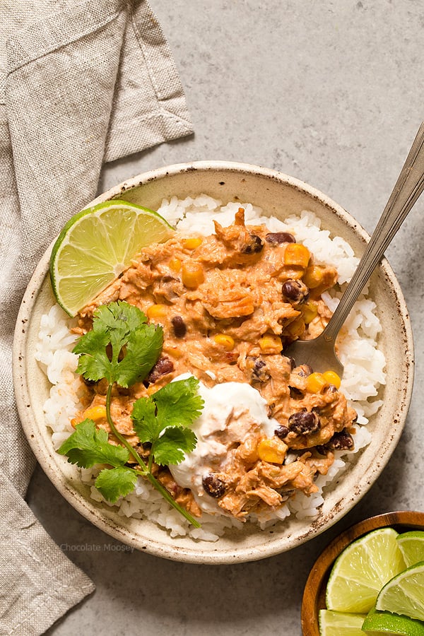 Slow-Cooker Salsa Chicken