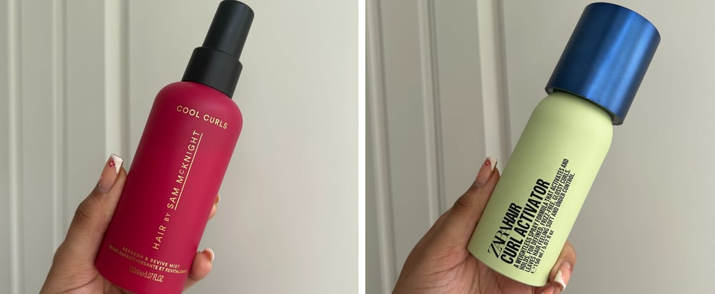 Zara Curl Activator vs. Hair By Sam McKnight Curls Mist