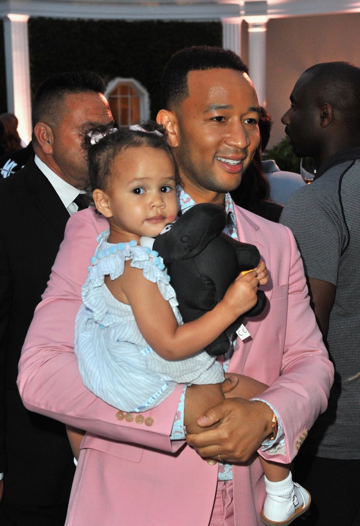 Chrissy Teigen and John Legend LVE Rosé Party June 2018