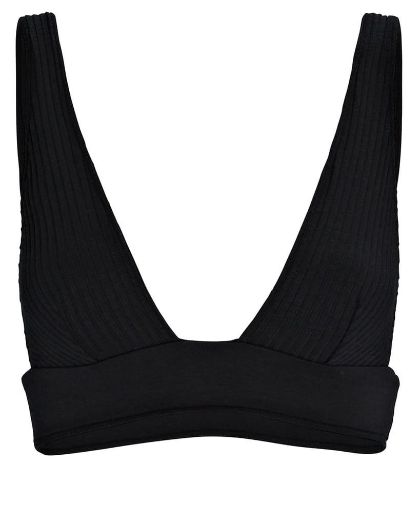 Only Hearts Eco Rib Knit Triangle Bralette