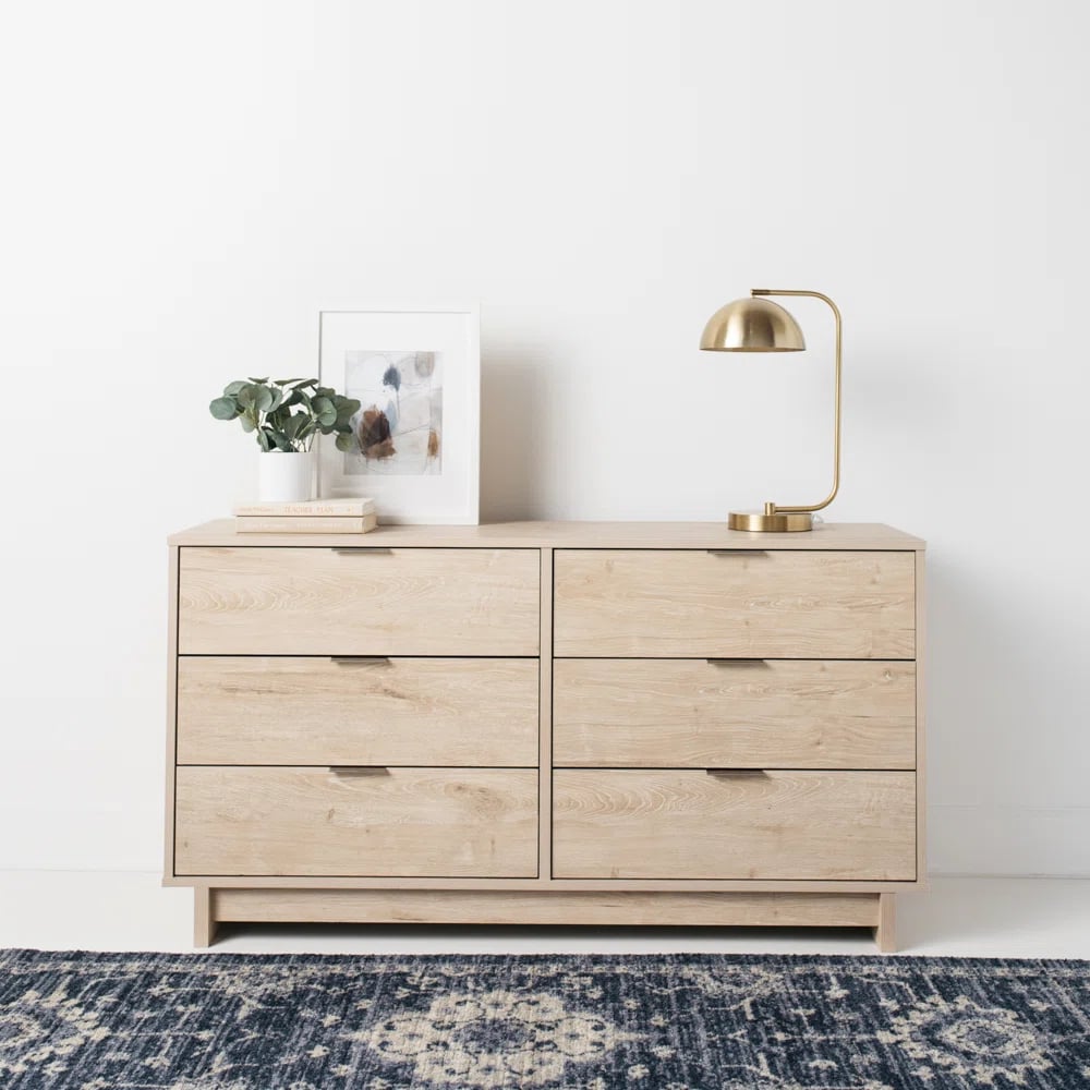 Best Affordable Dresser: Altie 6 Drawer Double Dresser