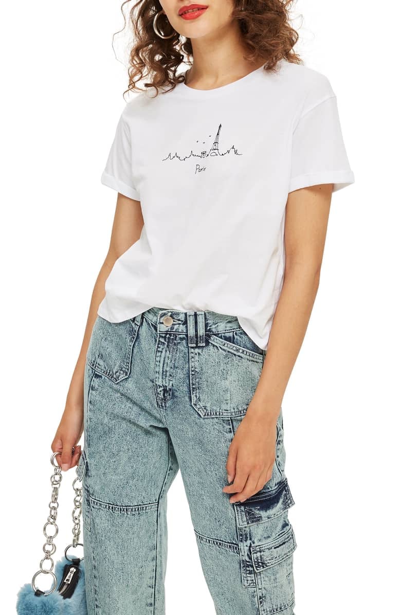 Topshop Skyline Tee