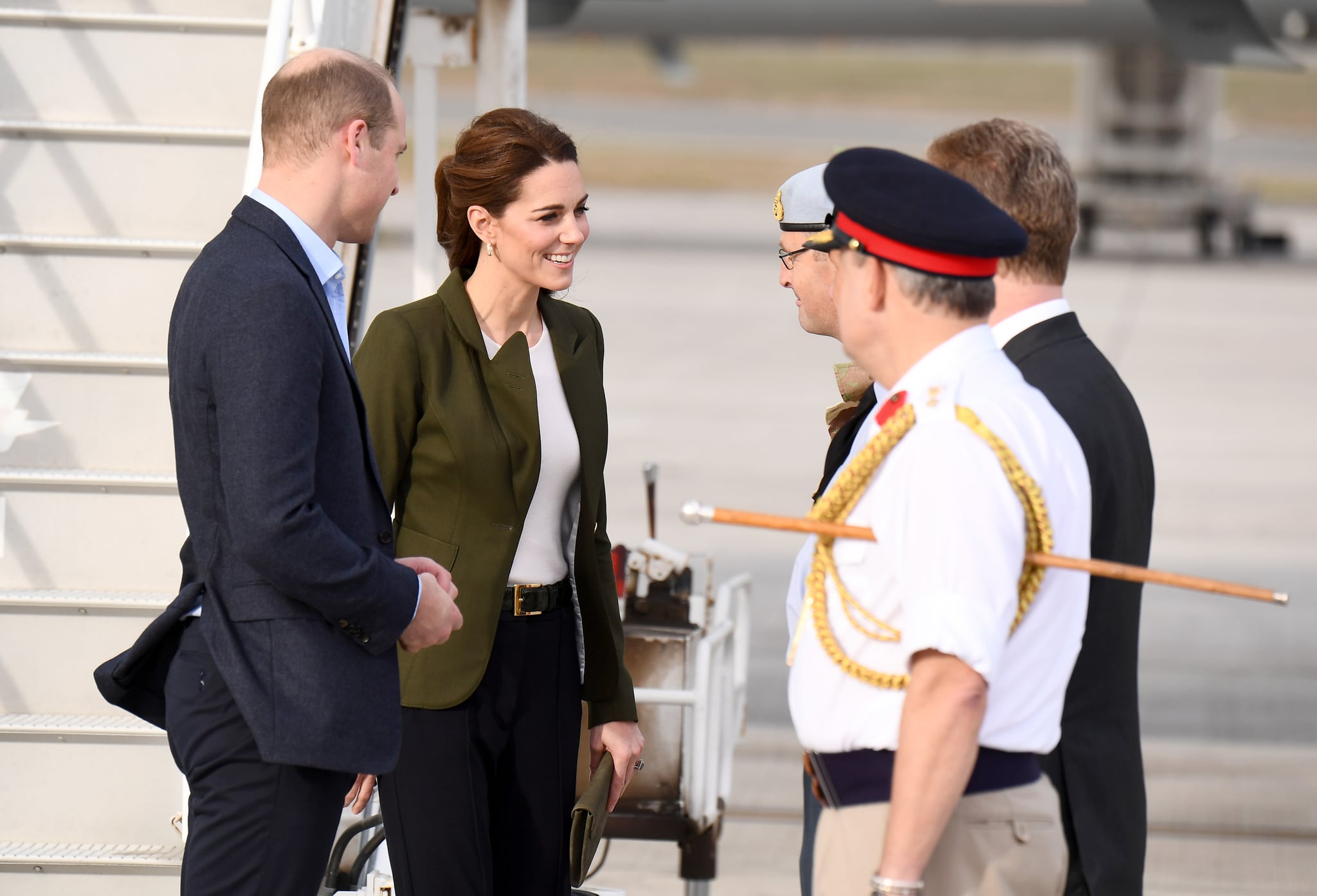 Kate Middleton Wearing a Smythe Duchess Wool Blazer POPSUGAR