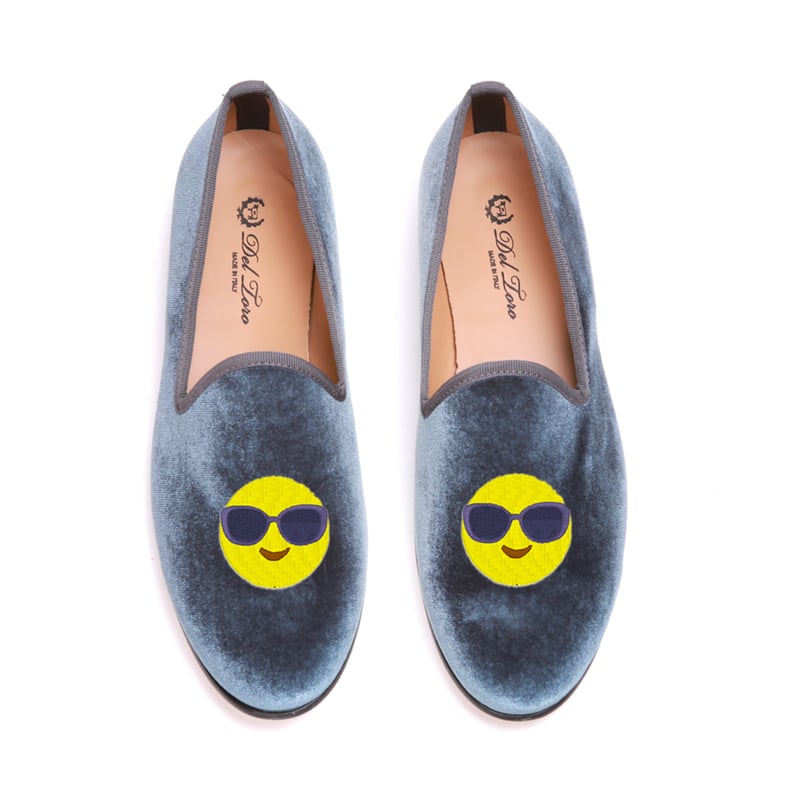 Del Toro For Moda Operandi Emoji Smoking Slippers