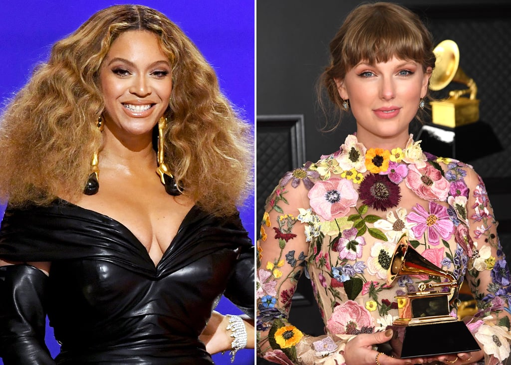 Beyoncé Sent Taylor Swift Flowers After the 2021 Grammys