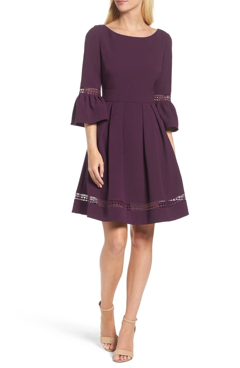 Eliza J Bell Sleeve Dress