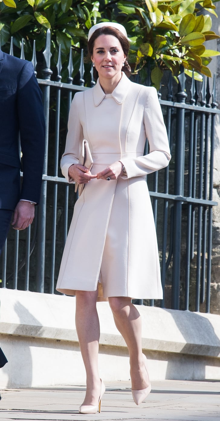Kate Middleton Catherine Walker Coat on Easter | POPSUGAR Fashion Photo 9