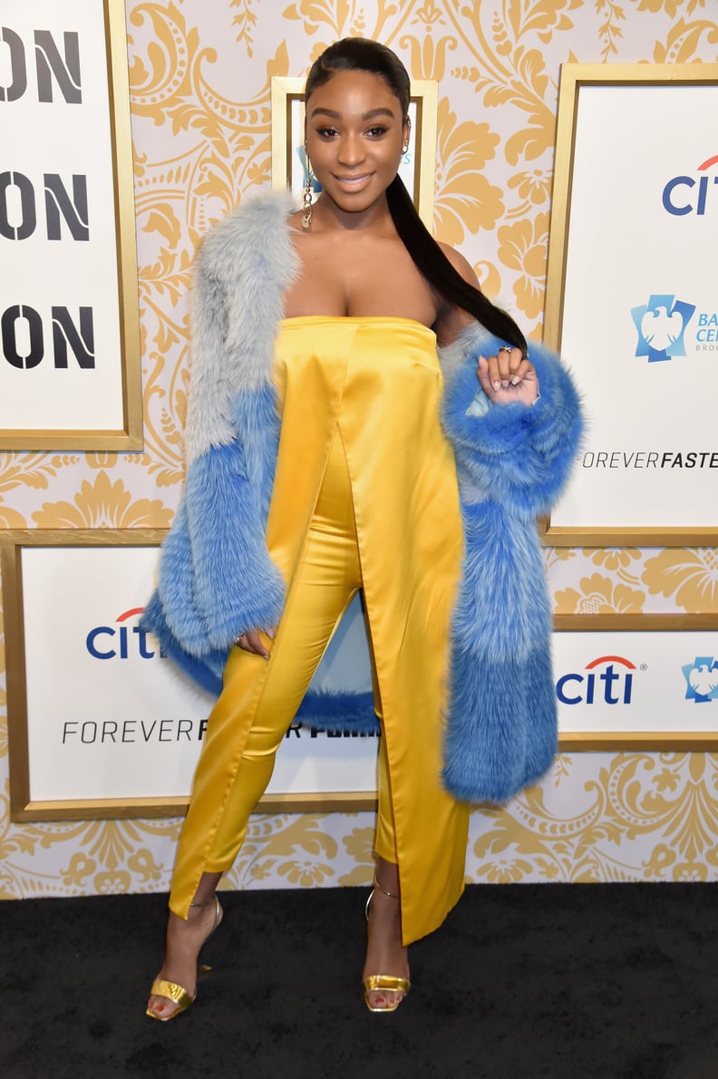Normani Attends the 2018 Roc Nation Pre-Grammy Brunch