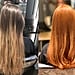 Copper Hair Dye Process