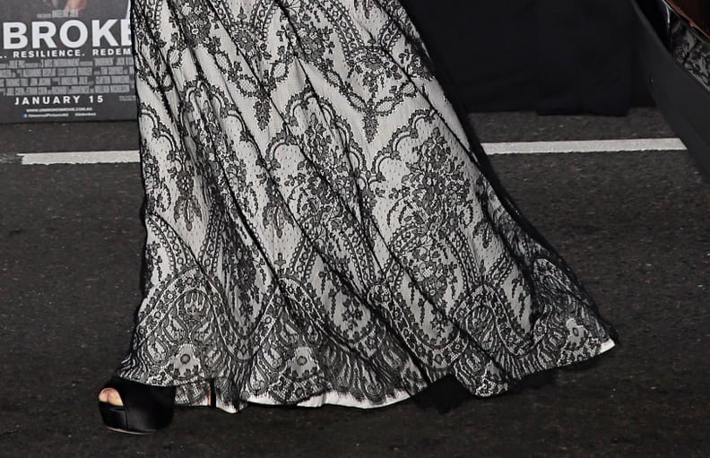 Angelina Jolie's Gucci Dress at the Unbroken Premiere | POPSUGAR Fashion