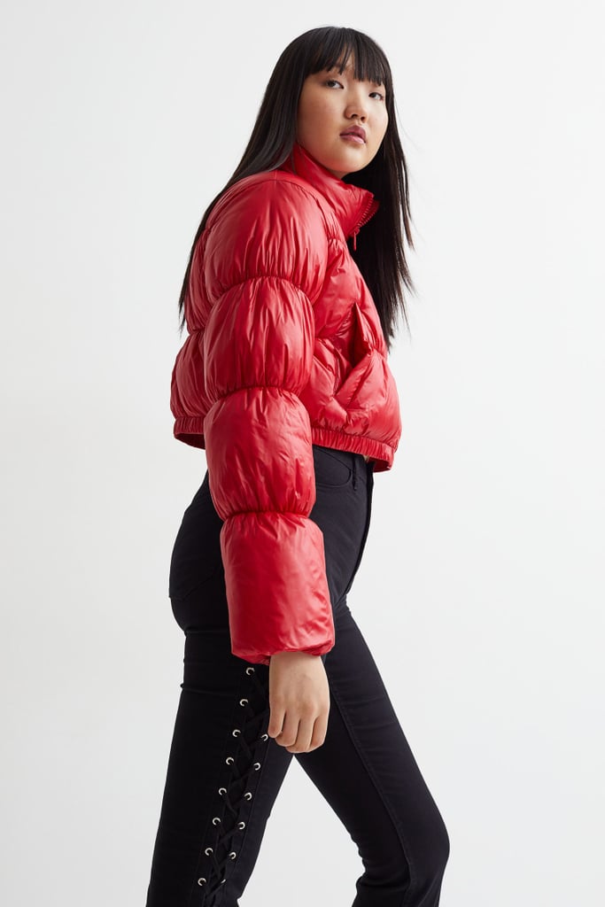 An Edgy Crop Puffer Jacket