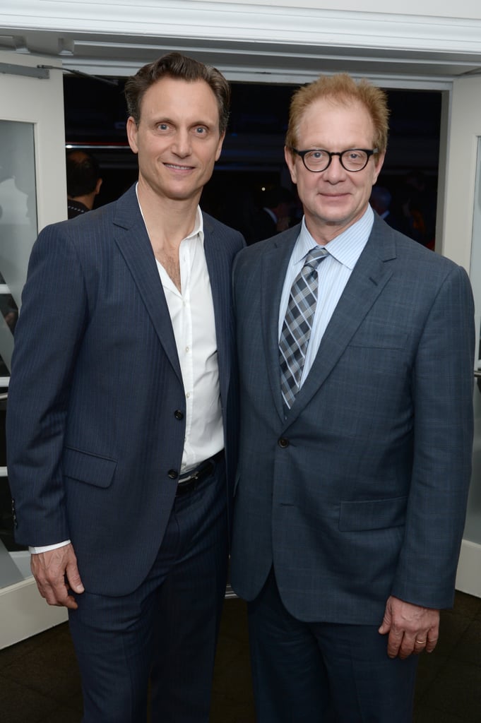 Tony Goldwyn spent time with Jeff Perry, who plays his right-hand man on Scandal, at the New Yorker party on Friday.