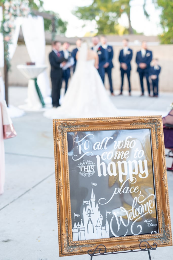 This Couple Included Disney-Themed Details in Their Wedding