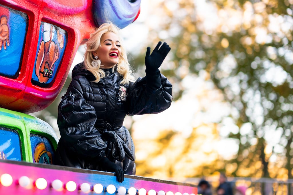 Rita Ora Lip Syncing at Macy's Thanksgiving Parade Video
