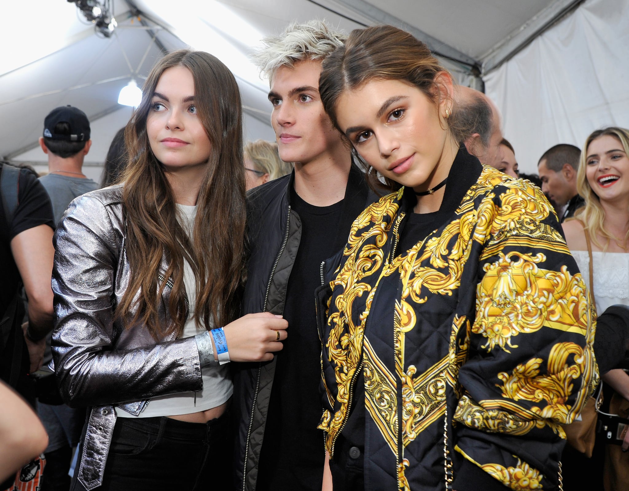 Celebrity & Entertainment Cindy Crawford's Son Makes His Runway Debut