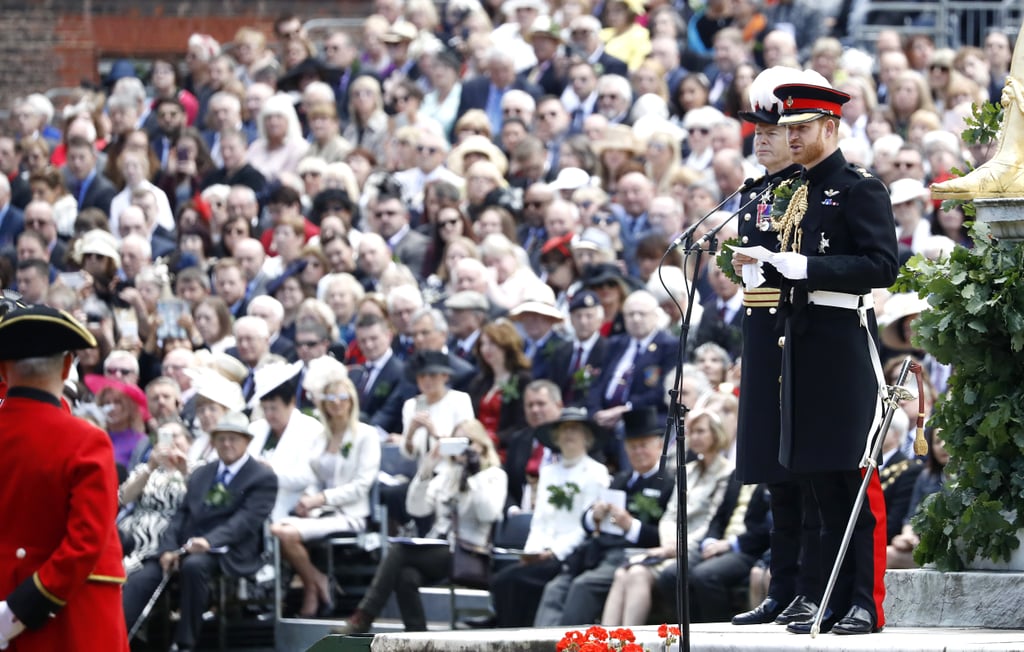 Prince Harry at the Founder's Day Parade June 2019
