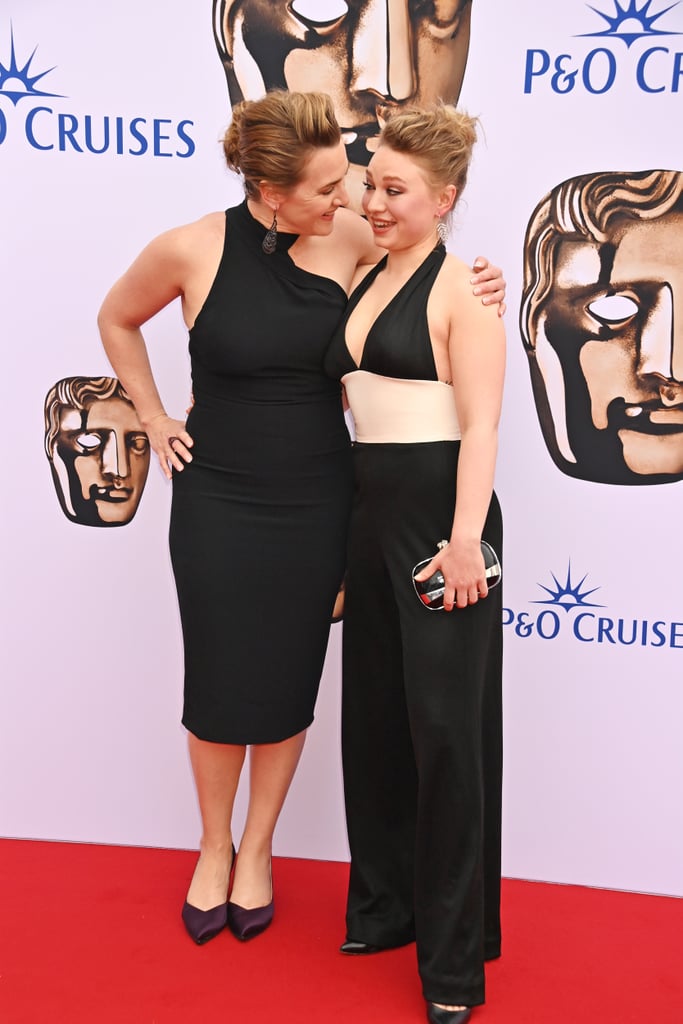 凯特·温斯莱特和女儿米娅在2023年电视BAFTA奖