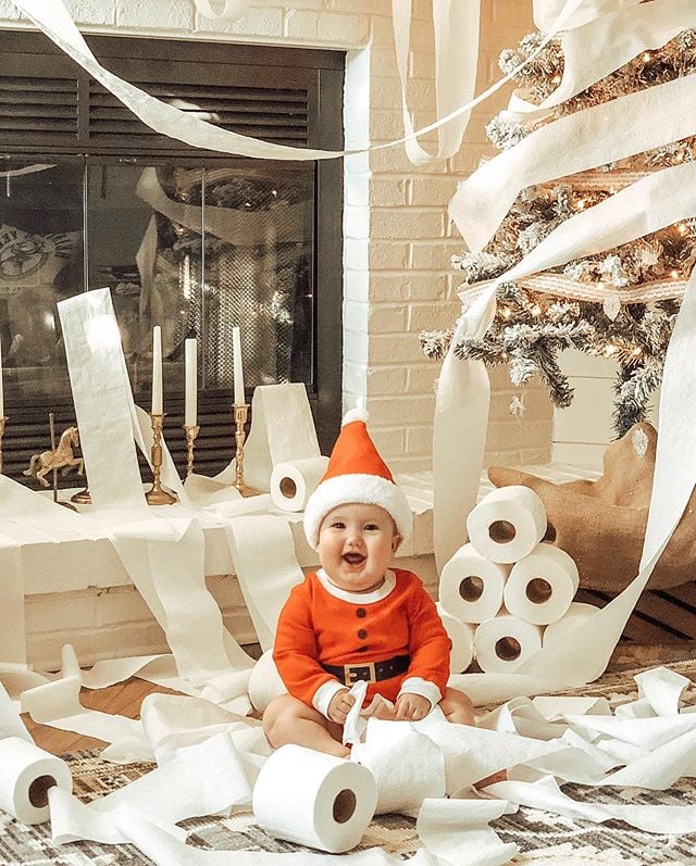 Baby Dressed as Elf on the Shelf 2018