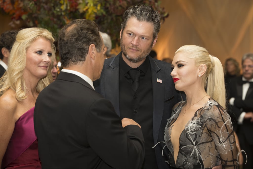 Gwen Stefani and Blake Shelton at White House State Dinner