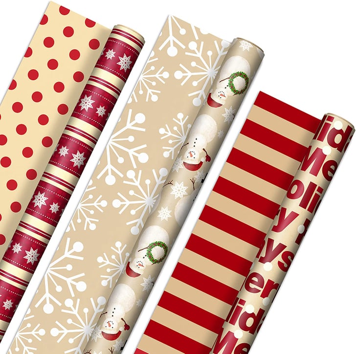 Hallmark Reversible Christmas Wrapping Paper The Best Wrapping Paper 2020 POPSUGAR Smart