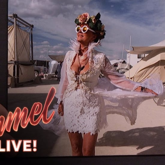 Susan Sarandon Talking About Burning Man Jimmy Kimmel Live
