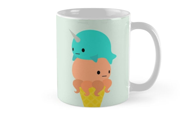 Shop it: Narwhal Octopus Ice Cream Mug ($15)