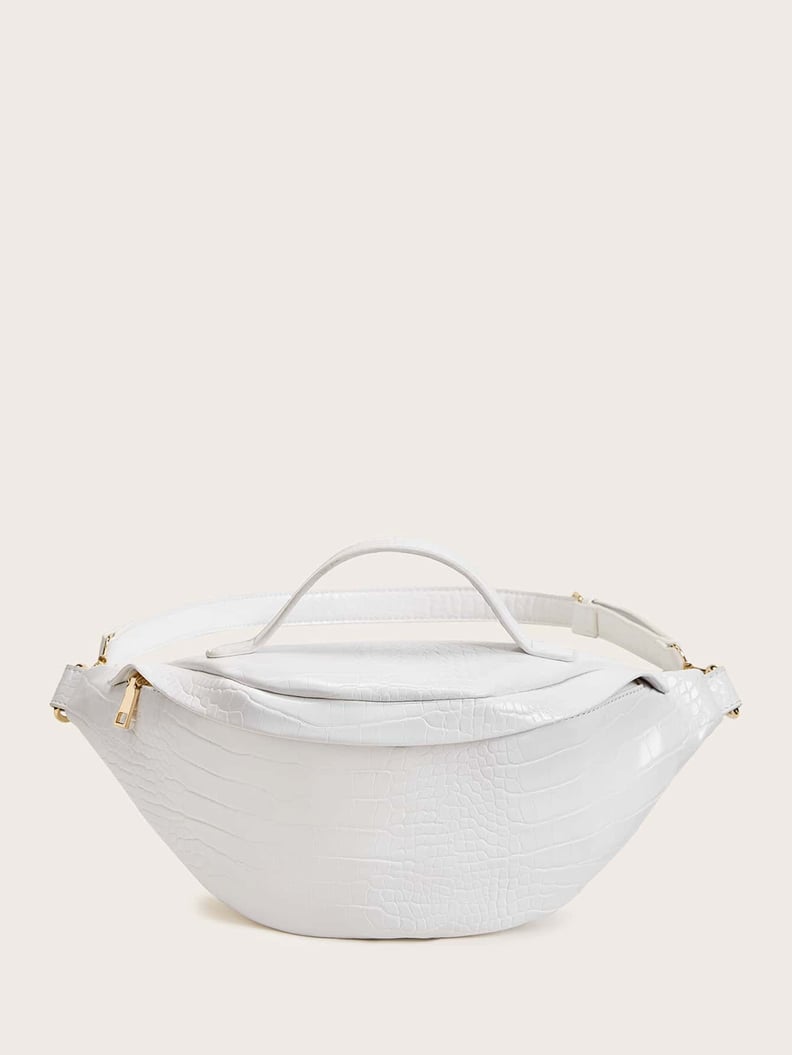 Shein Croc Embossed Fanny Pack