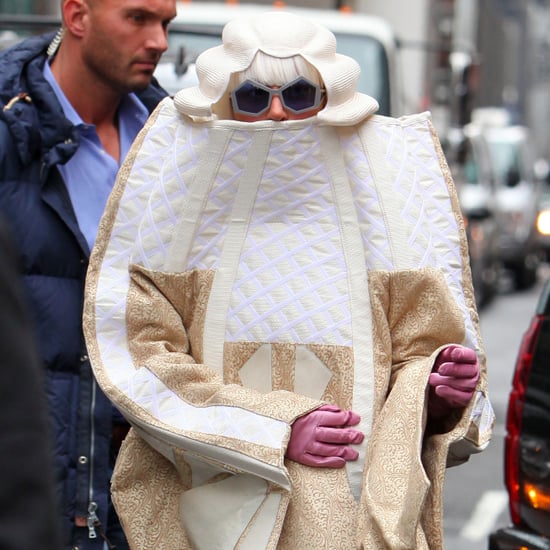 Lady Gaga's Birthday Outfit 2014