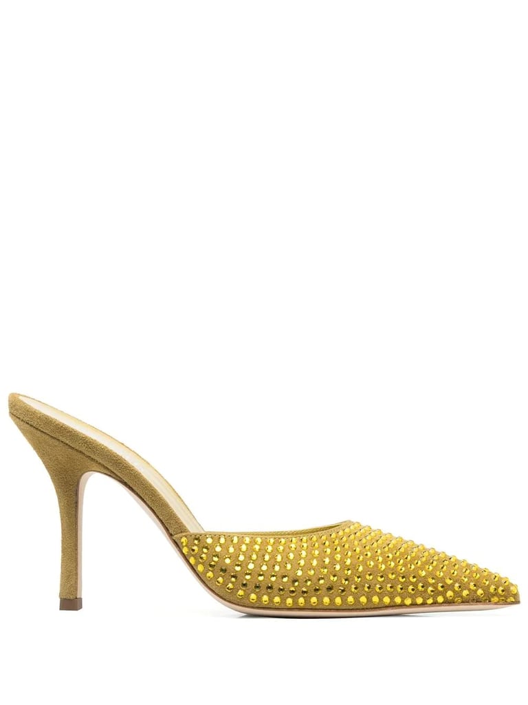Paris Texas Hollywood Embellished Mules