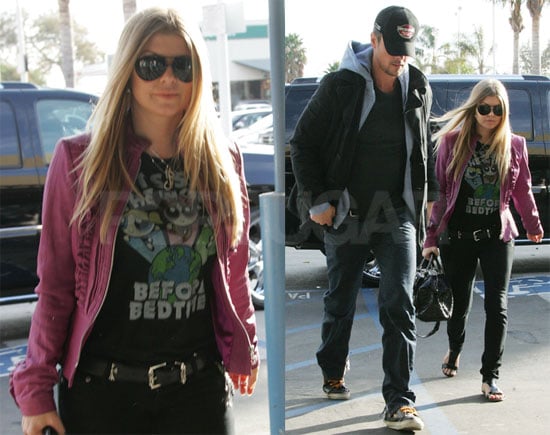 Fergie and Josh Out Shopping 
