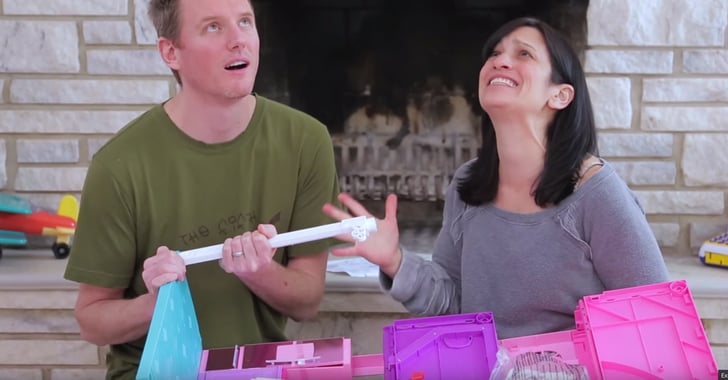 How to Put Together Barbie Dreamhouse Video | POPSUGAR Family