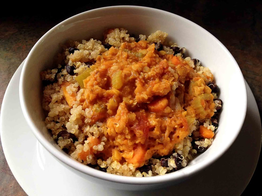 Vegan Spiced Lentils and Quinoa