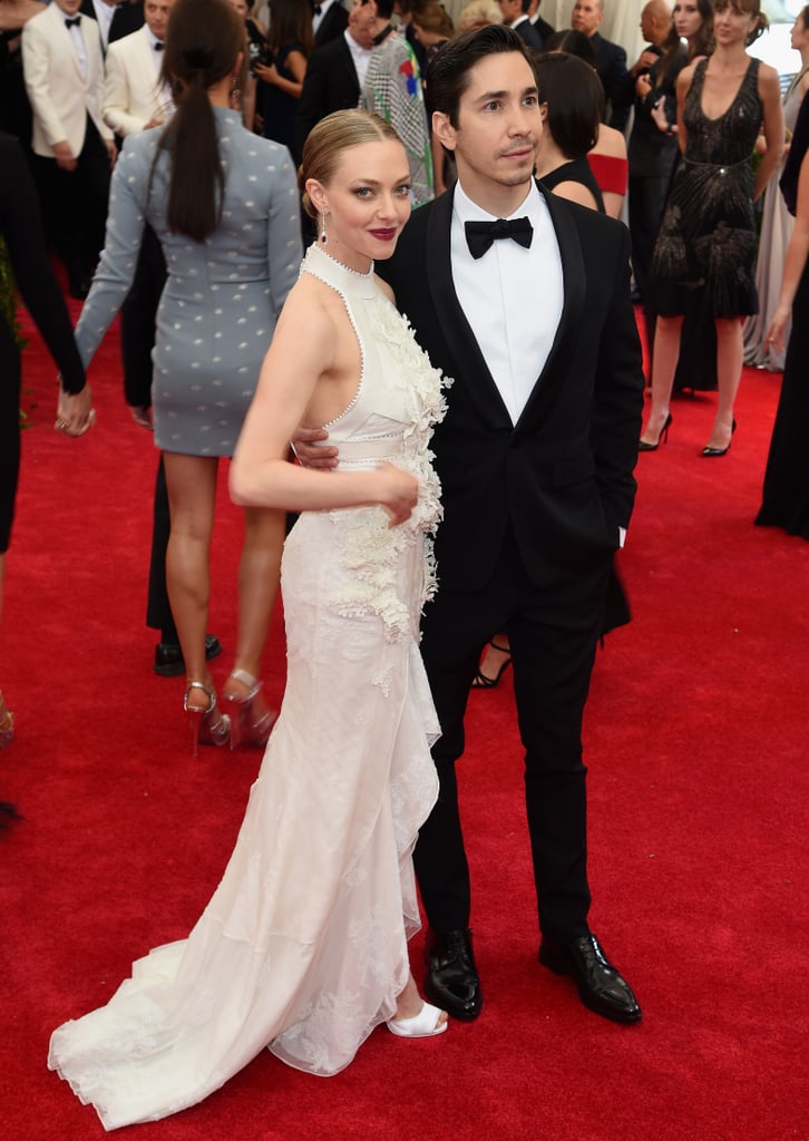 Amanda Seyfried Justin Long at Met Gala May 2015