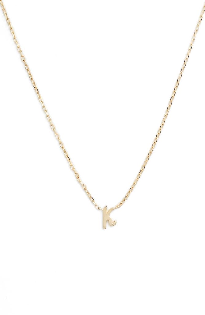 Initial Pendant Necklace 