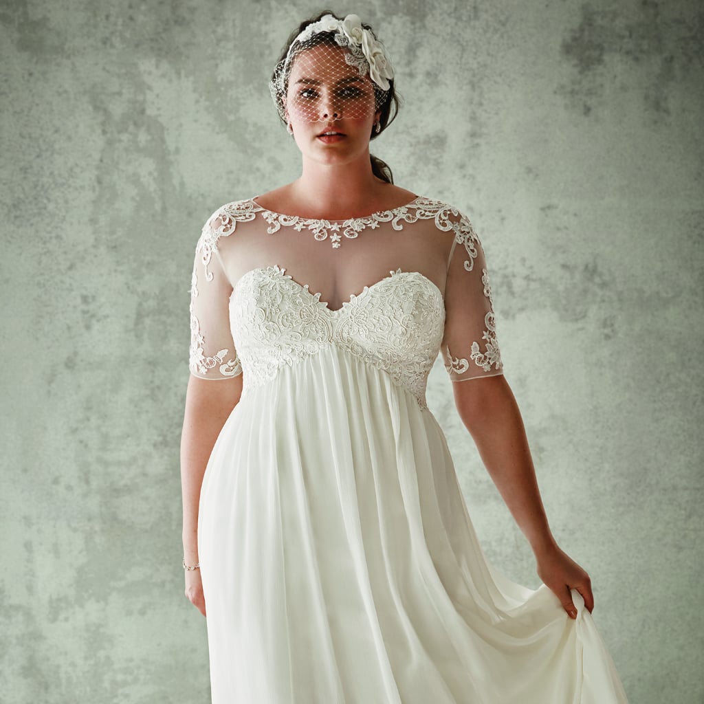 David s Bridal Plus Size Wedding Dresses POPSUGAR Fashion