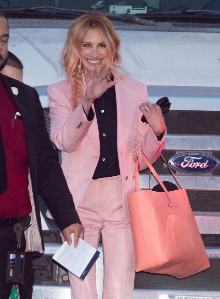 Julia Roberts With Pink Hair in 2018