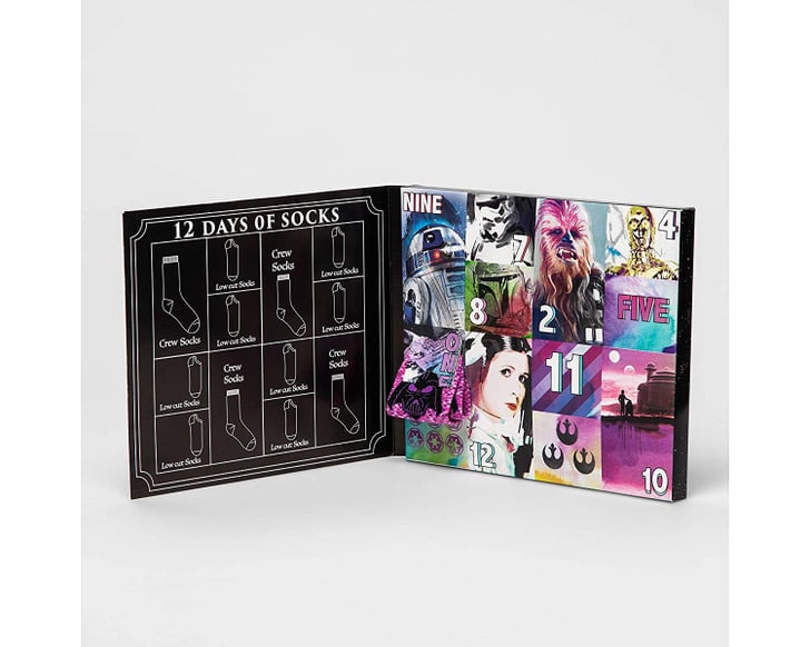 12 Days of Socks Advent Calendar Women's Star Wars Best Sock Advent