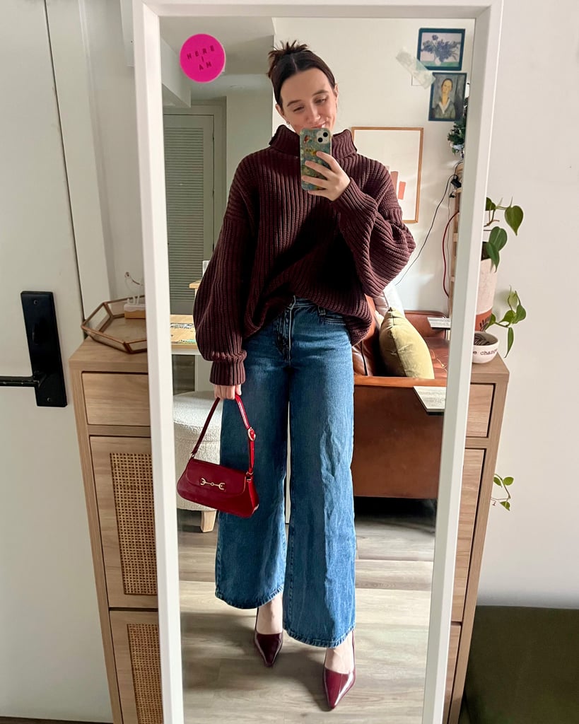 Slouchy Sweater + Classic Jeans