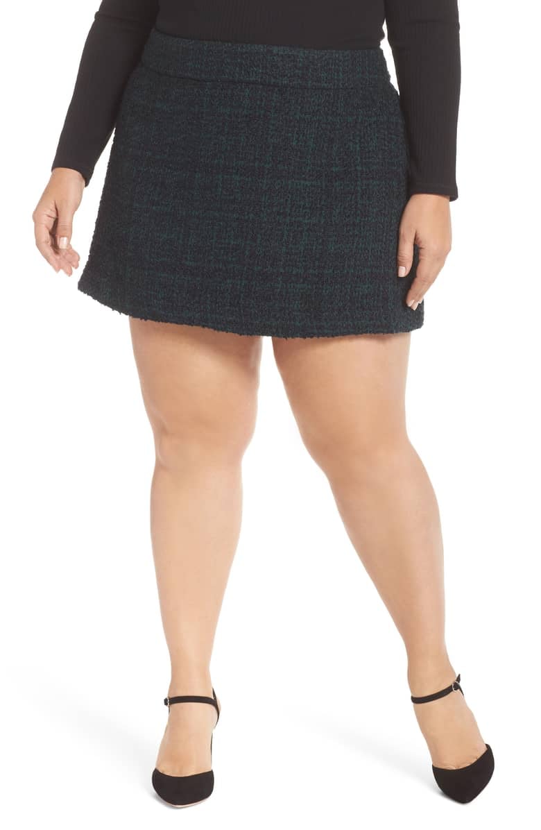 Leith Tweed Miniskirt