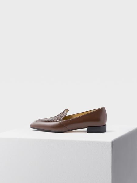 Aeydē Angi Moka Nappa Snake Print