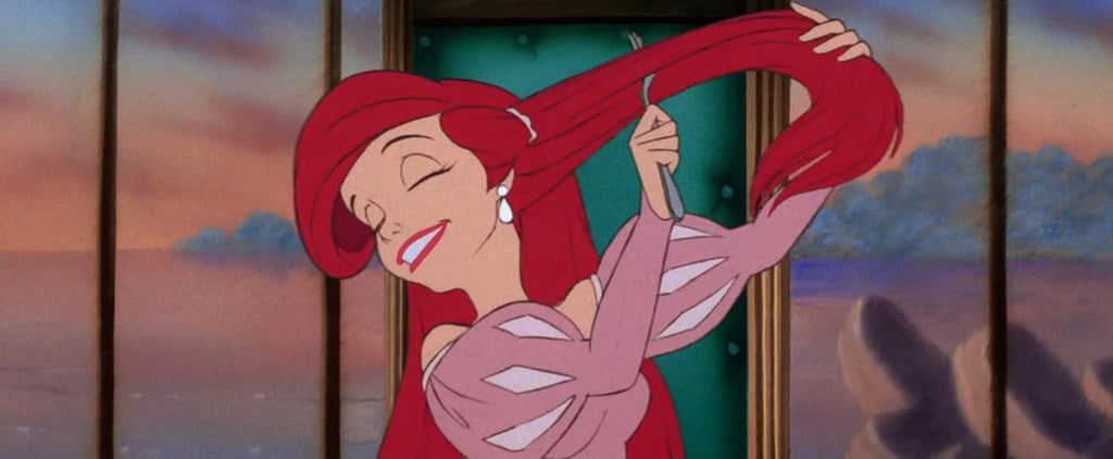 The Little Mermaid With Blonde Hair