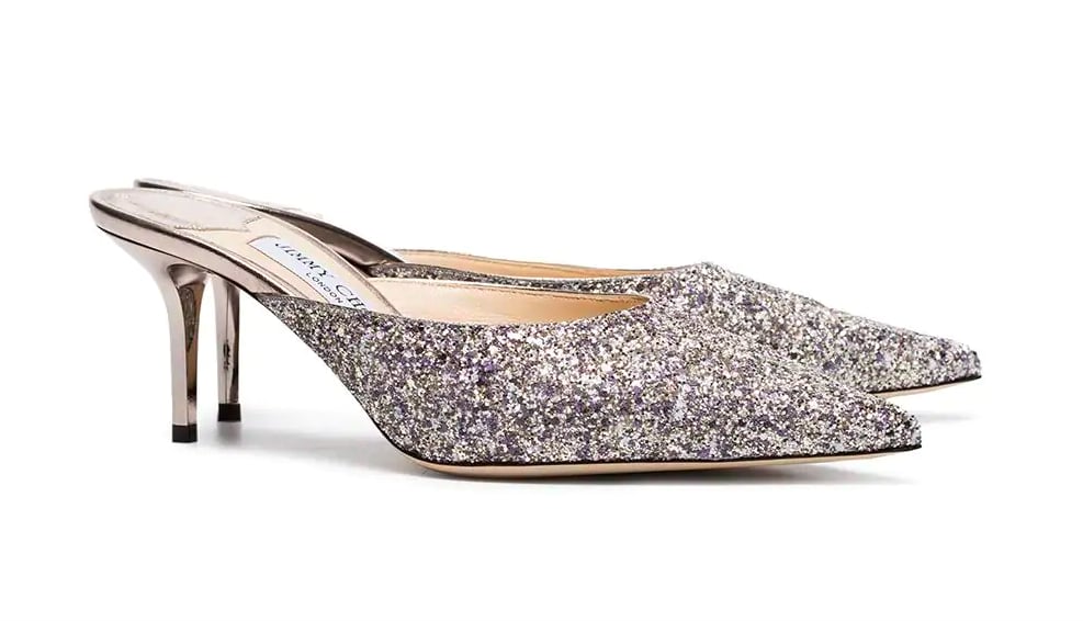 Jimmy Choo Glitter Heels