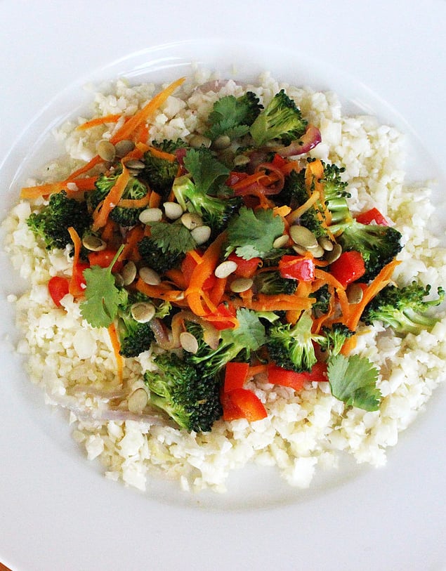 Cauliflower Rice Stir-Fry