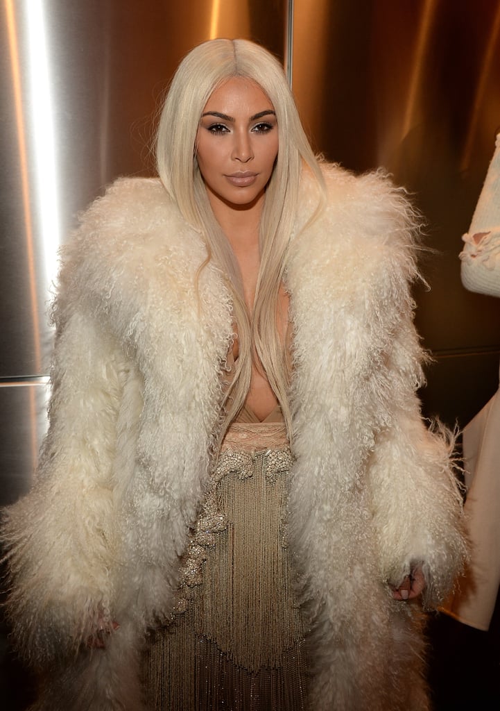 Kim Kardashian's Outfit at Yeezy Season 3 Show