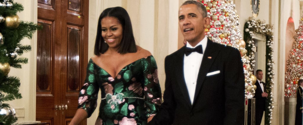 Barack and Michelle Obama at Kennedy Center Honors Dec. 2016