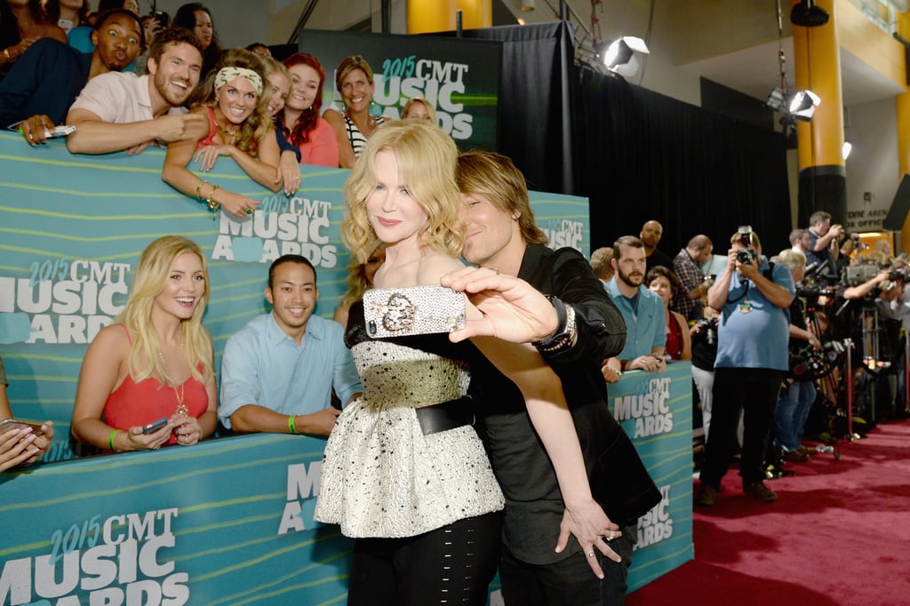 Nicole Kidman and Keith Urban at the CMT Awards 2015